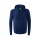 Erima Hooded Sweatshirt Essential Team Hooded Sweat (soft cotton, ribbed cuffs) navy blue/grey Men